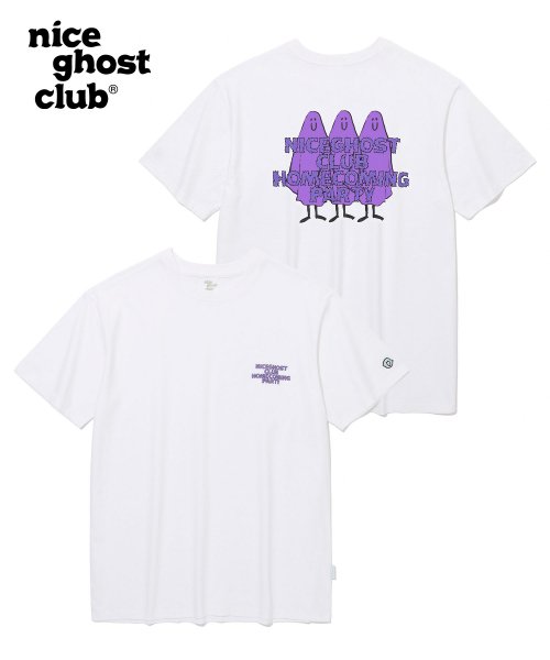 現貨 [NICE GHOST CLUB] Ghost Homecoming UV Tee WHITE