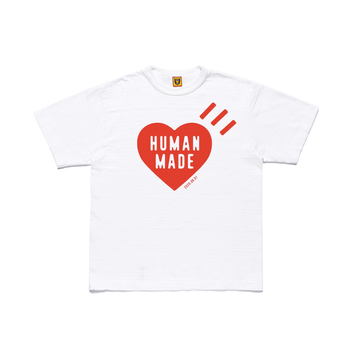 現貨Human Made T-Shirt #2081 Red Heart Logo Print 20200801 (M Size 
