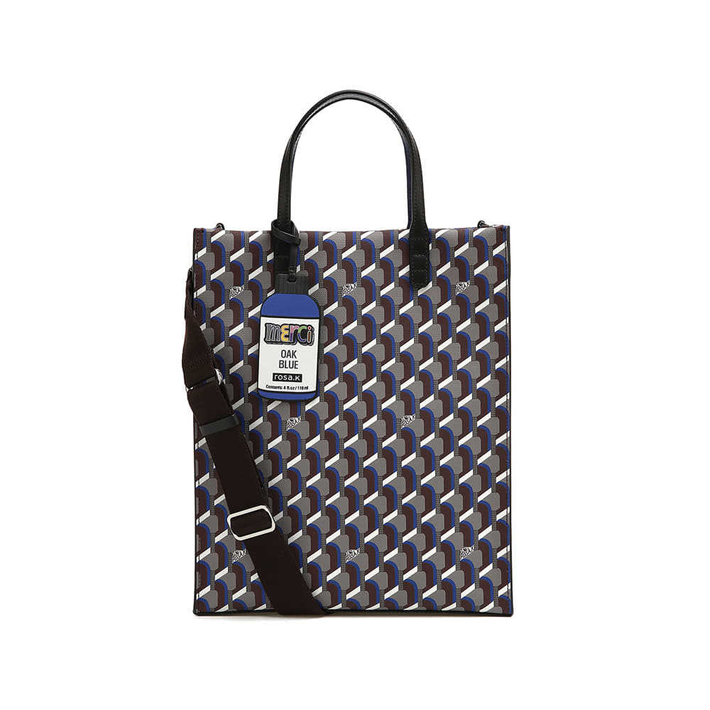 Cabas Monogram Tote Bag (XS) - Oak Blue