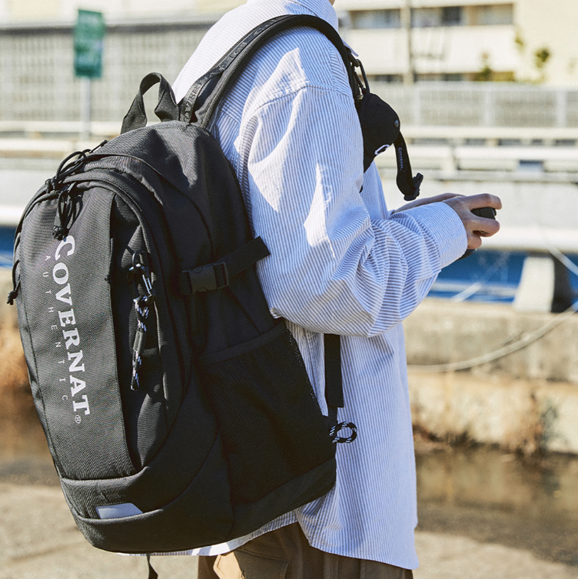 COVERNAT Authentic Crew Backpack (black)